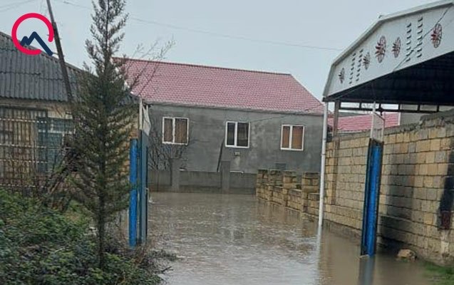 Masallıda su basan kənddə vəziyyət yenidən gərginləşdi
