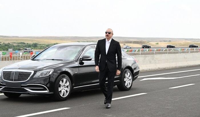 Prezident Əhmədbəyli-Füzuli-Şuşa yolunun açılışında... - Foto