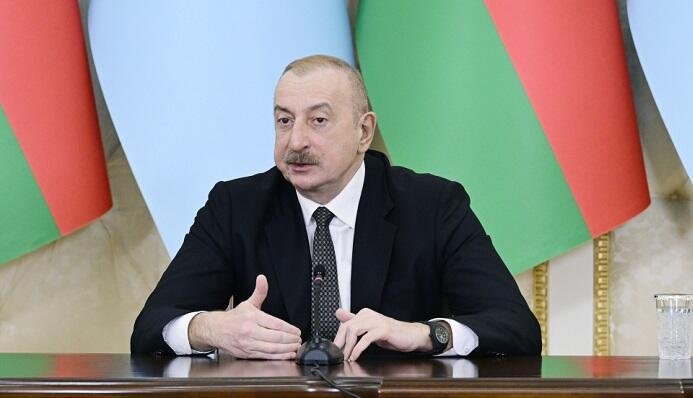 İlham Əliyevdən ukraynalılara: Heç vaxt işğalla barışmayın