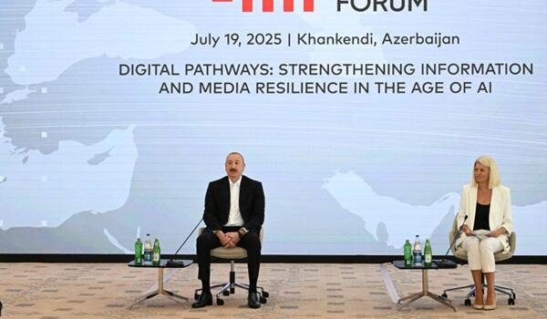 Prezident 3-cü Şuşa Qlobal Media Forumunda iştirak etdi - Video